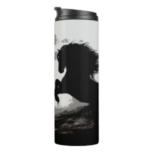Battle of the Horses - Equine Art Thermal Tumbler