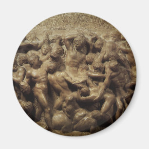 Battle of the Lapiths and Centaurs by Michelangelo Magnet