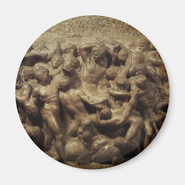 Battle of the Lapiths and Centaurs by Michelangelo Magnet (Front)