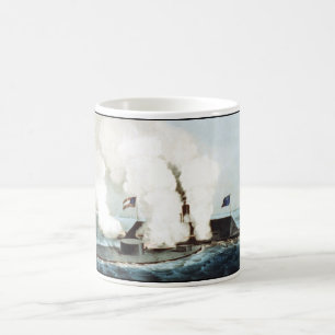 Battle of the Monitor and Merrimack Coffee Mug