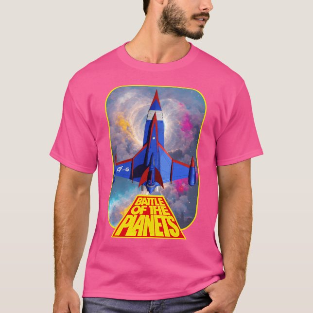 Battle Of The Planets T-Shirt (Front)
