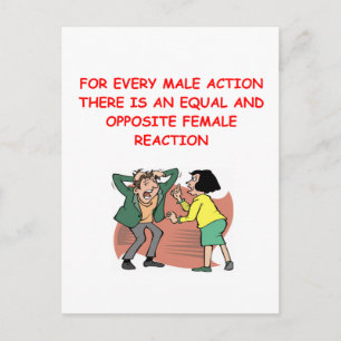 battle of the sexes postcard