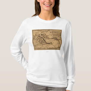 Battle of the Wilderness - Civil War Panoramic T-Shirt