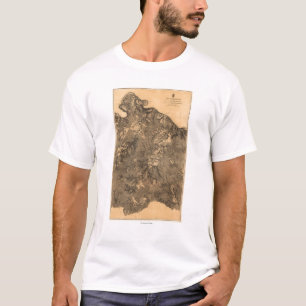 Battle of the Wilderness - Civil War Panoramic T-Shirt