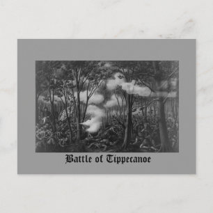 Battle of Tippecanoe Postcard