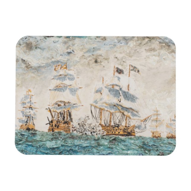 Battle of Trafalgar 1805 1998 Magnet (Horizontal)