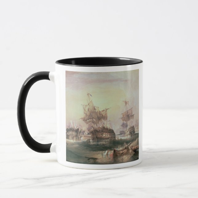 Battle of Trafalgar, 21st October 1805 Mug (Left)