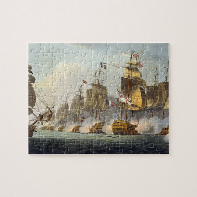 Battle of Trafalgar, October 21st 1805, from 'The Jigsaw Puzzle (Horizontal)