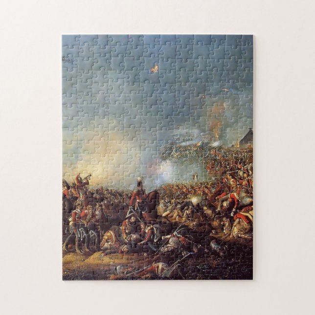 Battle Of Waterloo Jigsaw Puzzle (Vertical)