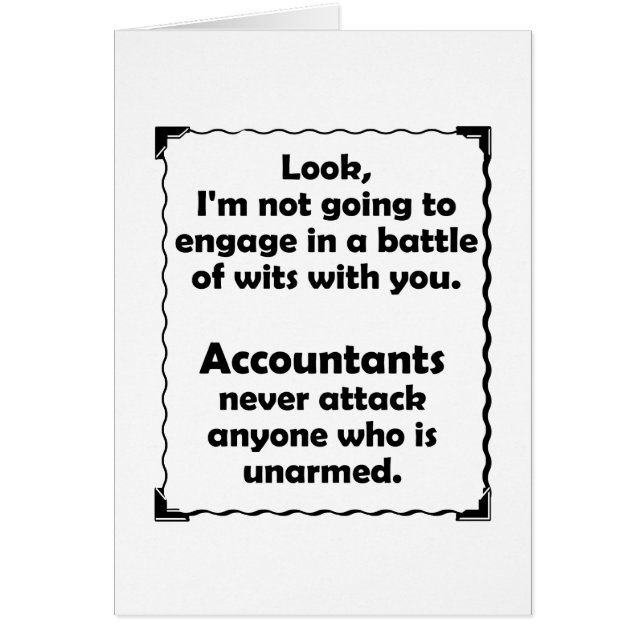 Battle of Wits Accountant (Front)