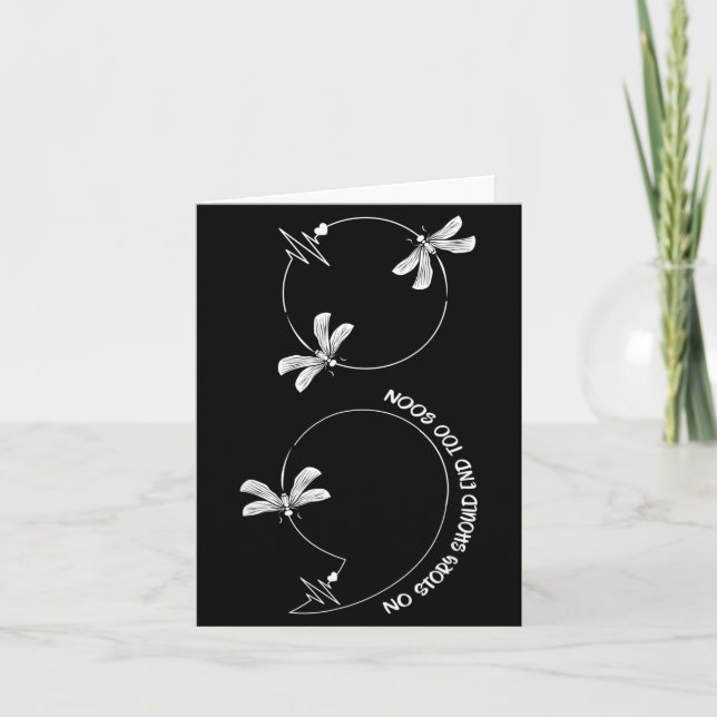 Battle proud fighting prevention struggle gift  card (Front)
