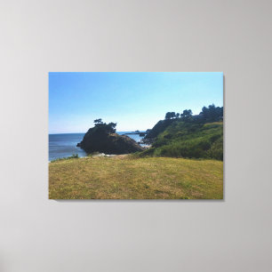Battle Rock, Port Orford, OR Canvas Print