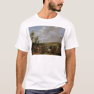 Battle Scene at Lutzen between King Gustavus T-Shirt