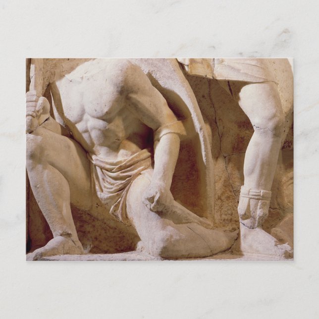 Battle scene, c.169 postcard (Front)