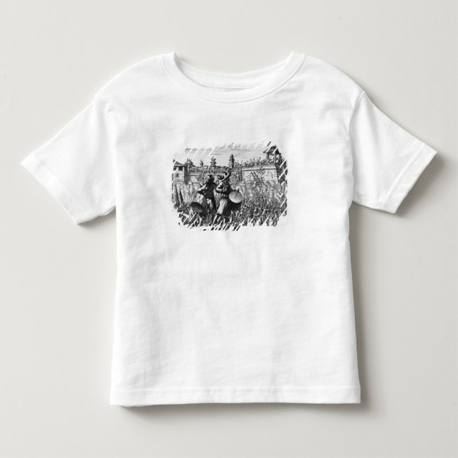 Battle scene toddler T-Shirt (Front)