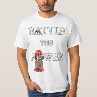 Battle the Power! Double Sided T-Shirt
