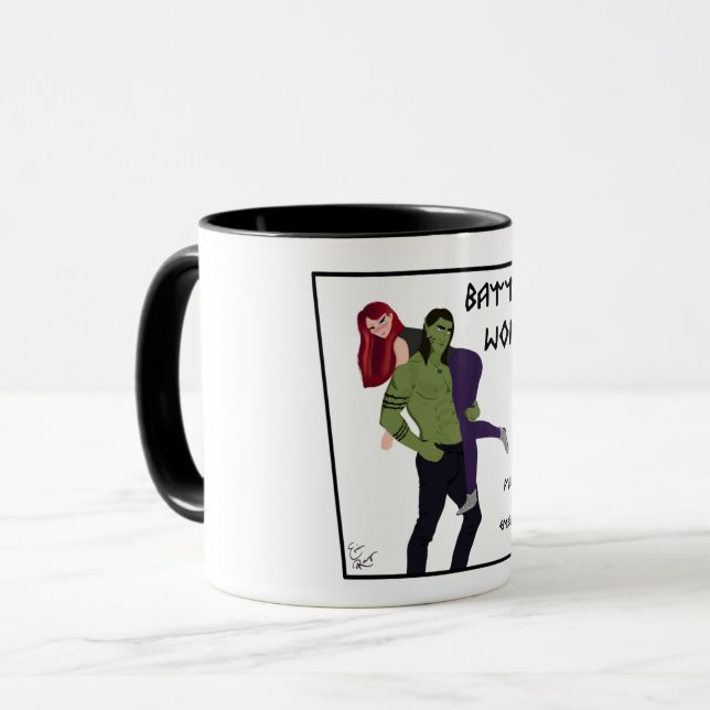 Battle Won Mug (Front Left)