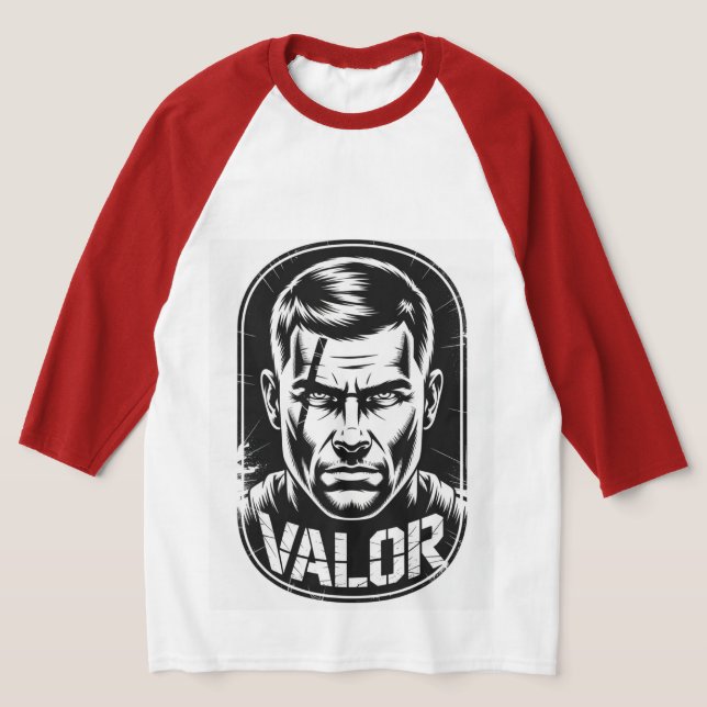 Battle-Worn Commando T-Shirt Graphic (Laydown)