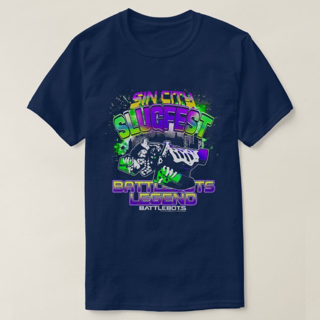 BattleBots Sin City Slugfest Witch Doctor  T-Shirt (Design Front)