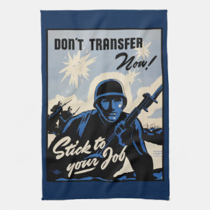 Battlefield Beachhead Assault by American Warriors Tea Towel