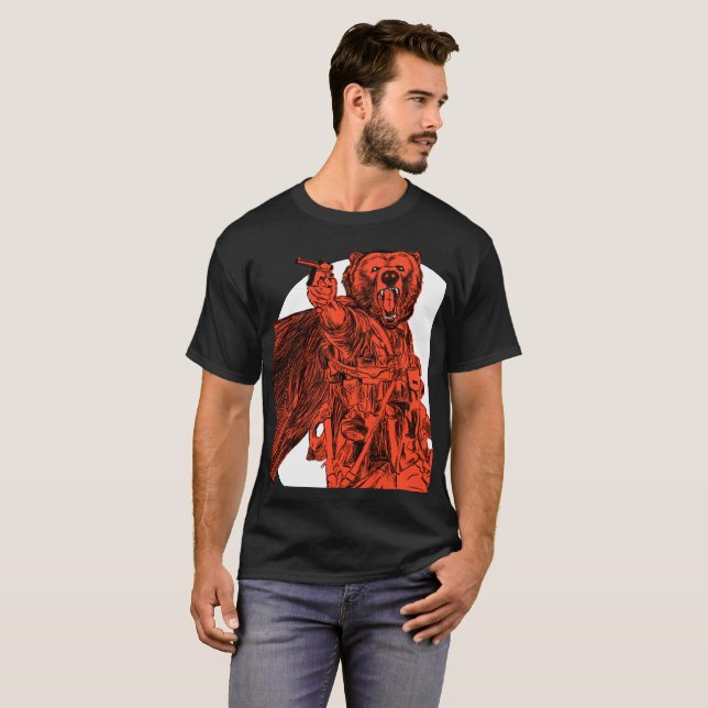 Battlefield Bear T-Shirt (Front Full)