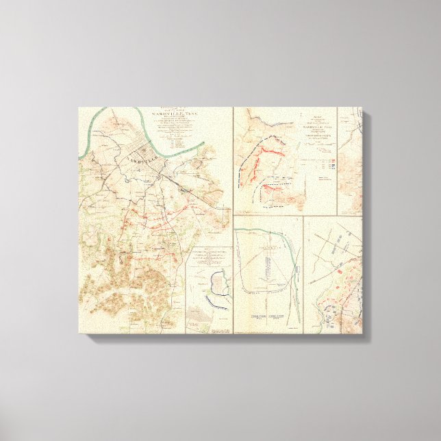 Battlefield, Nashville, Tenn Canvas Print (Front)
