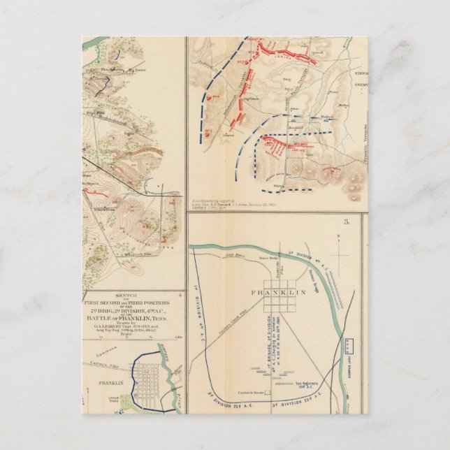 Battlefield, Nashville, Tenn Postcard (Front)