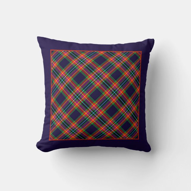 Battlefield Plaid Cushion (Front)