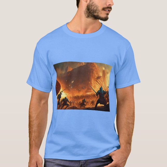 Battlefronts of Time: An Epic Sci-Fi Saga T-Shirt (Front)