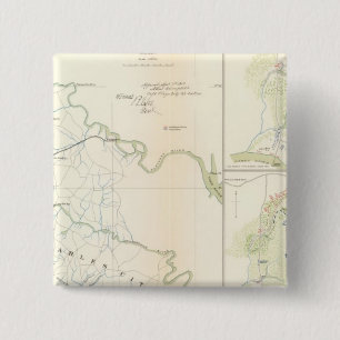 Battlegrounds Richmond, Va 15 Cm Square Badge