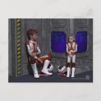 Battles Over? Postcard