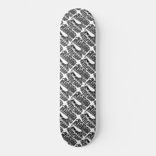 Battleship Alabama 8 1/8" Skateboard (Front)