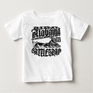 Battleship Alabama Baby Romper T-Shirt