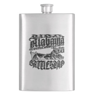 Battleship Alabama Classic Flask Classic Flask