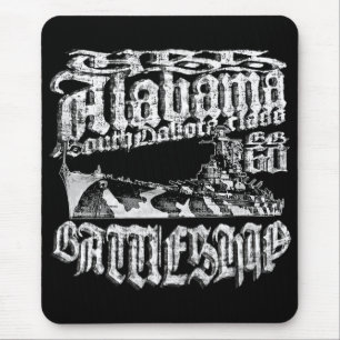 Battleship Alabama Mousepad