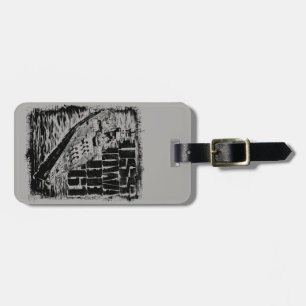 Battleship Iowa Luggage Tag
