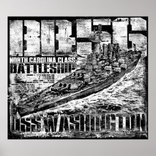 Battleship Washington Poster