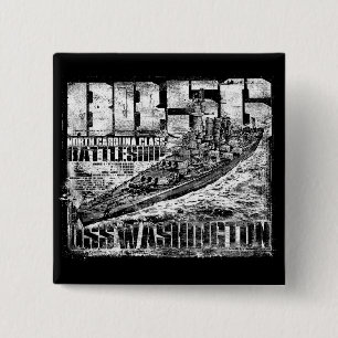 Battleship Washington Square Button