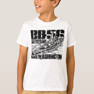 Battleship Washington Tee Shirt