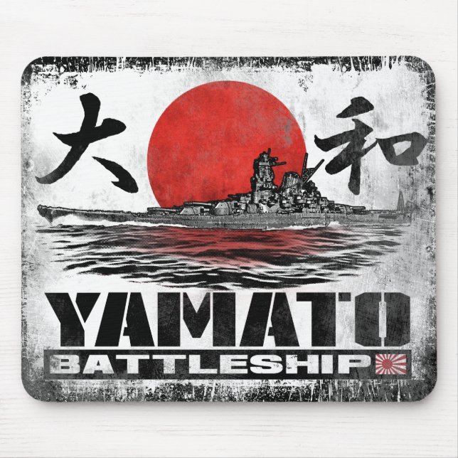 Battleship Yamato Mousepad (Front)