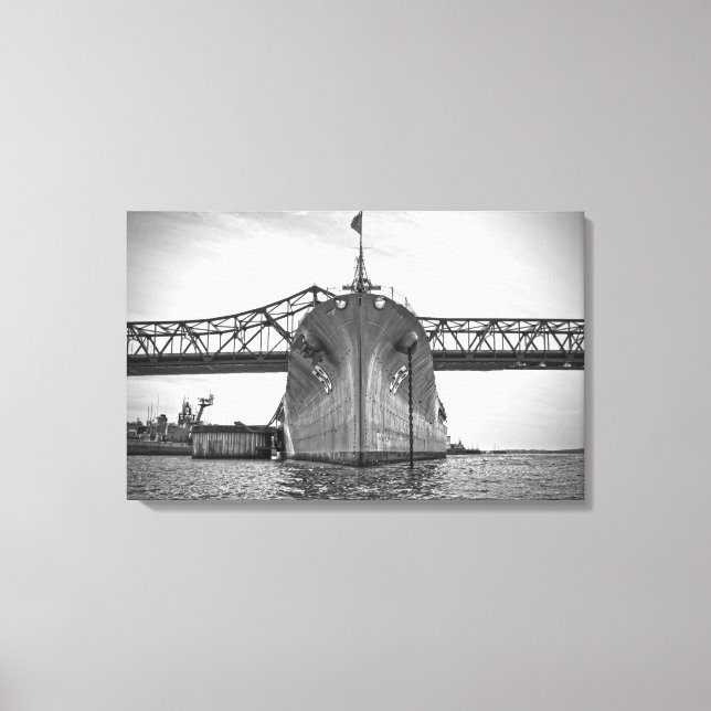 Battlship Cove Canvas Wrap Print (Front)