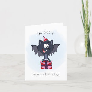 Batty Birthday Card