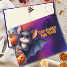 Batty for You Halloween Greetings