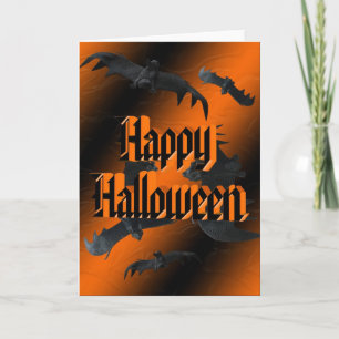 Batty Halloween Card