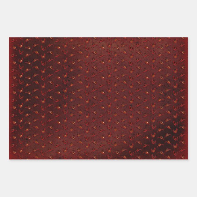 Batty Pack Wrapping Paper Sheet (Front)