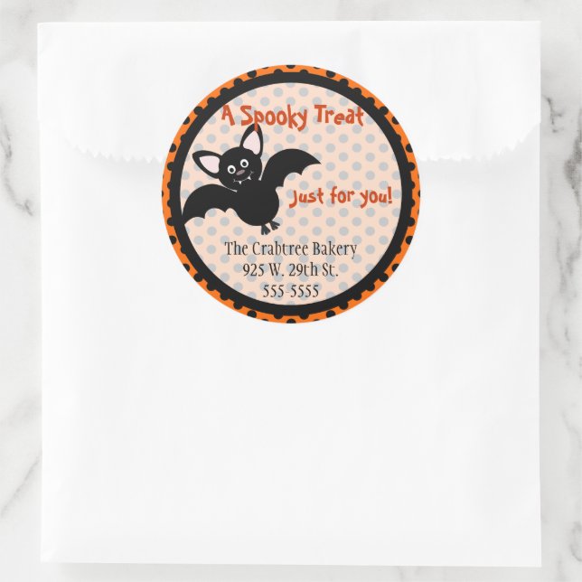 Batty Treat Sticker (Bag)