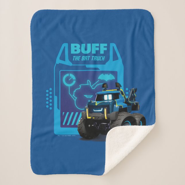 Batwheels™ Buff - The Bat Truck Sherpa Blanket (Front)