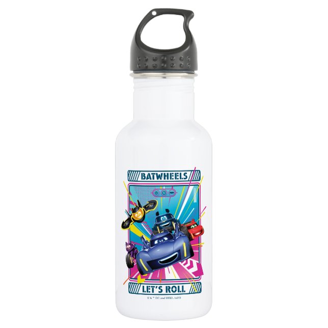 Batwheels™ - Let's Roll 532 Ml Water Bottle (Front)