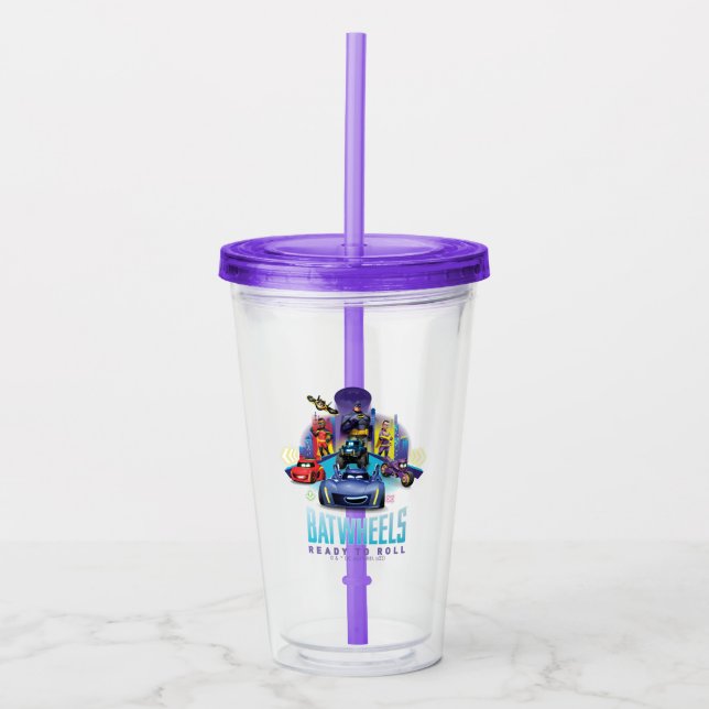 Batwheels™ - Ready to Roll Acrylic Tumbler (Front)