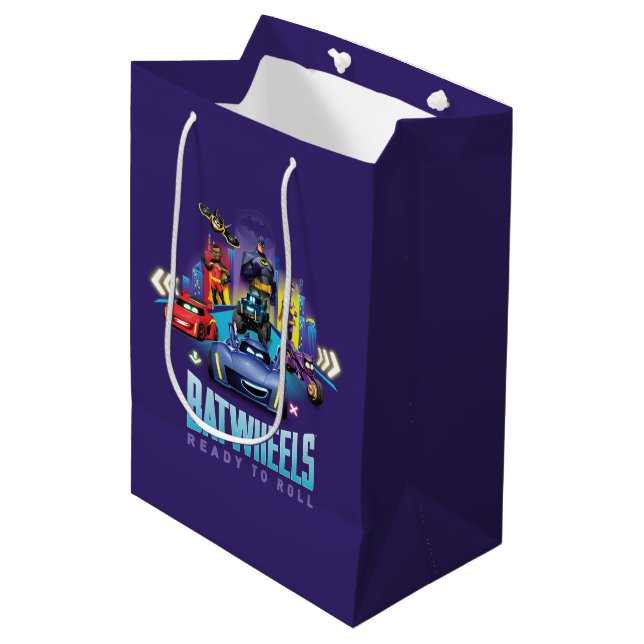 Batwheels™ - Ready to Roll Medium Gift Bag (Front Angled)